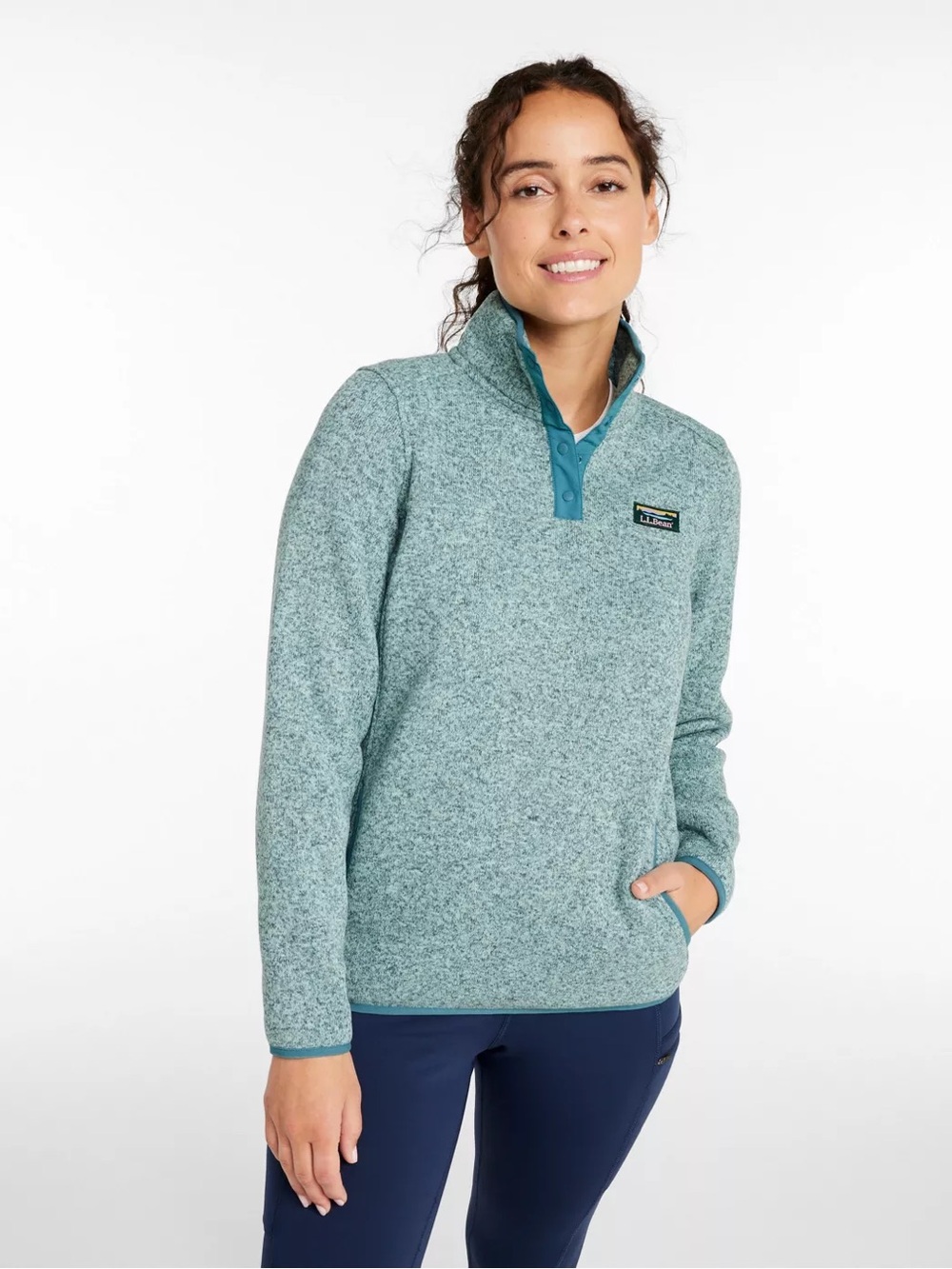 Women's L.L.Bean Sweater Fleece Pullover